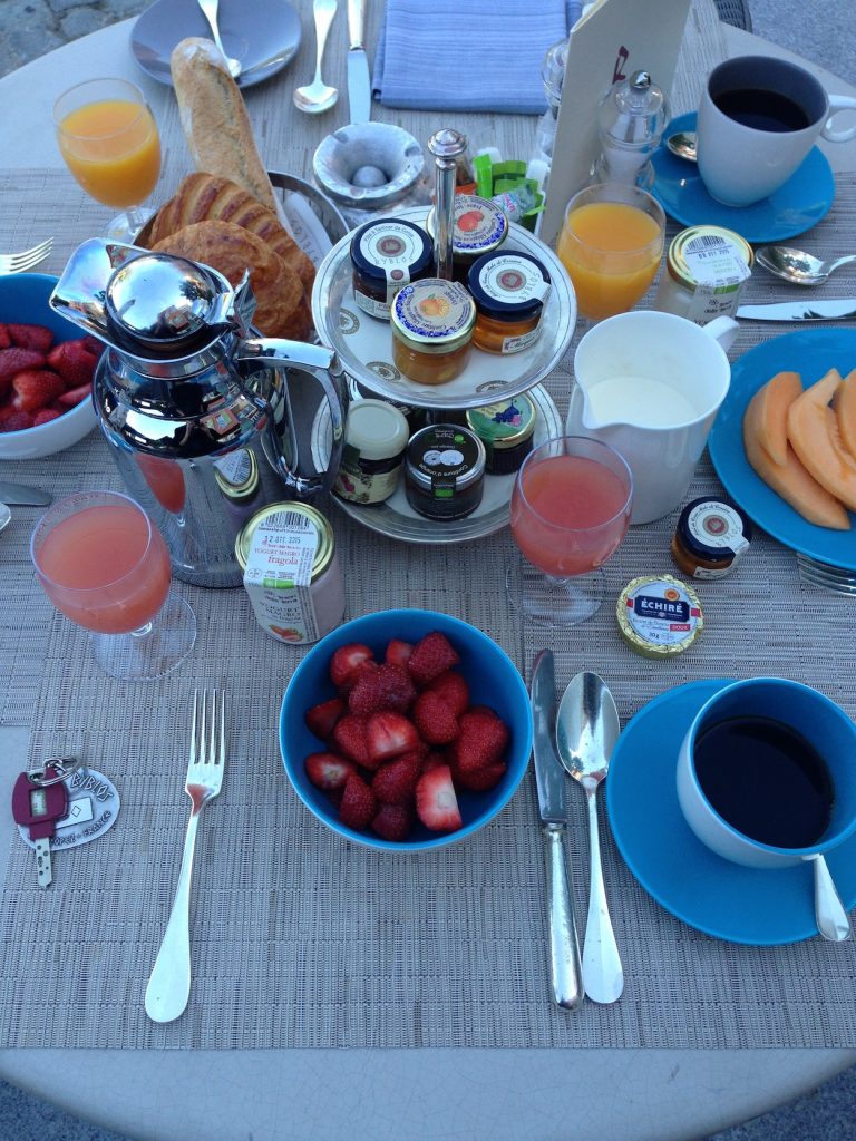 Breakfast at Hotel Byblos