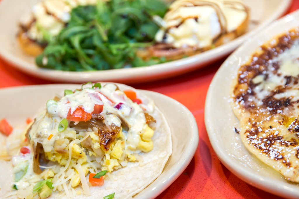 Breakfast tacos are also available. (Photo by Debbie Wolvos Photography)