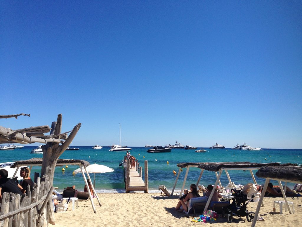 Pampelonne Beach dock