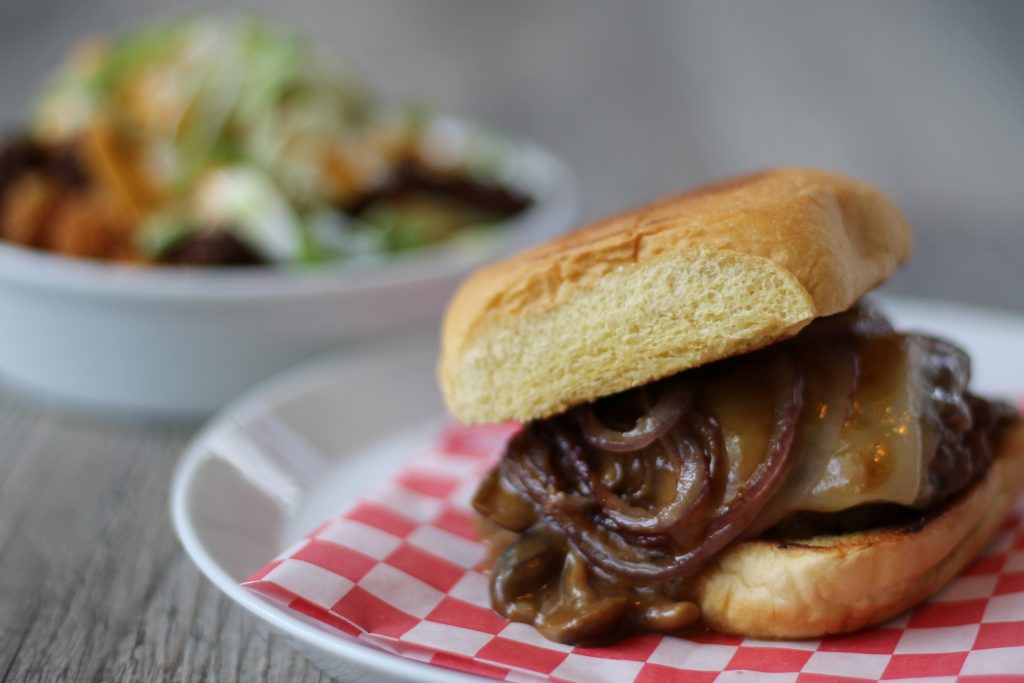 Salisbury Steak Burger 