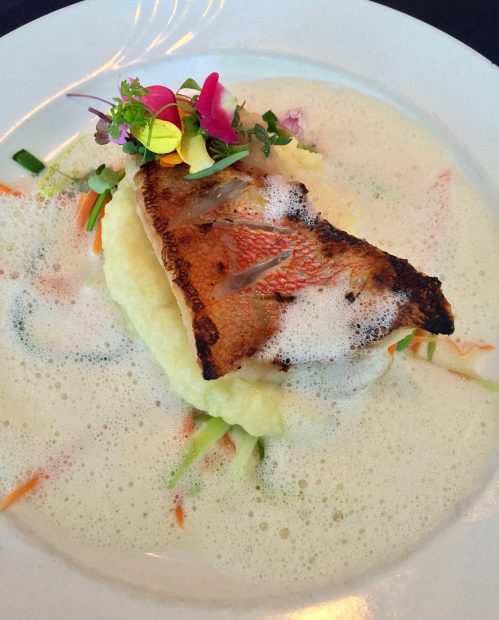 Rockfish, ginger, lemongrass, butter ... and excellent flavor and technique.