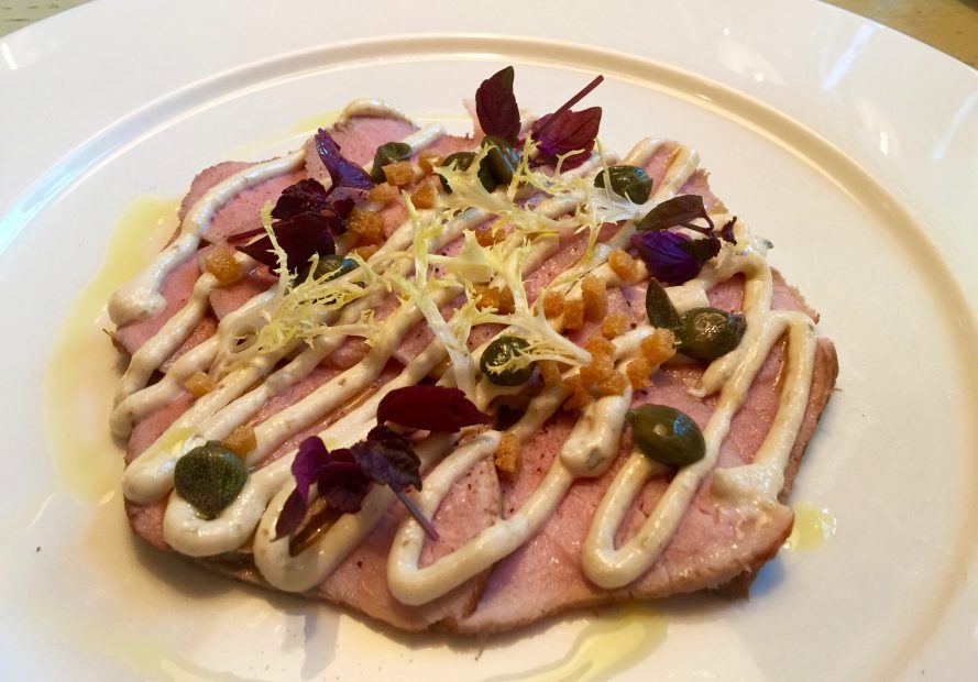This was a good vitello tonnato, but something was missing in Prague.
