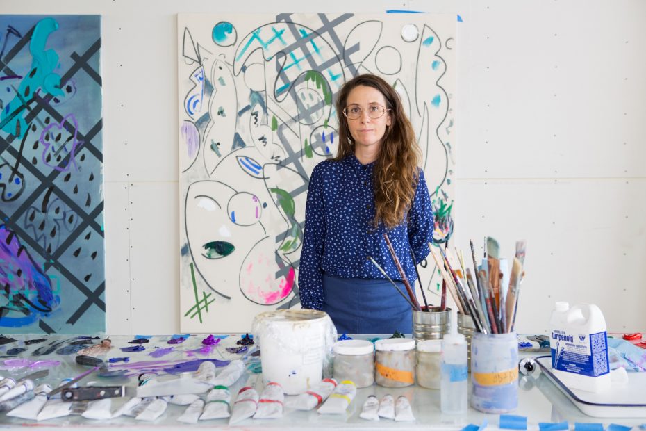 Laura Owens, recipient of the 2016 amfAR Award of Excellence (Photo by Noah Webb)