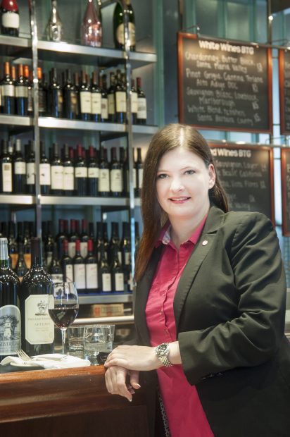 Marijke Shuegrue likes Rosé. No, she loves Rosé. (Courtesy Landry's Inc.)