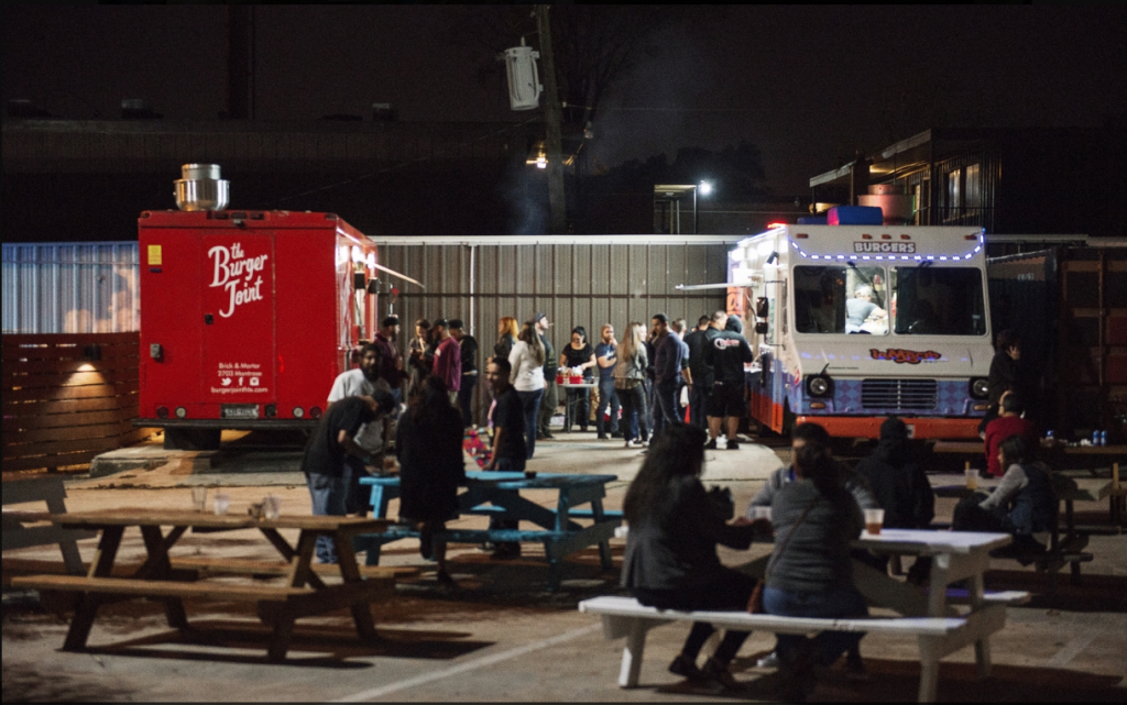 Food truck rotate daily. 