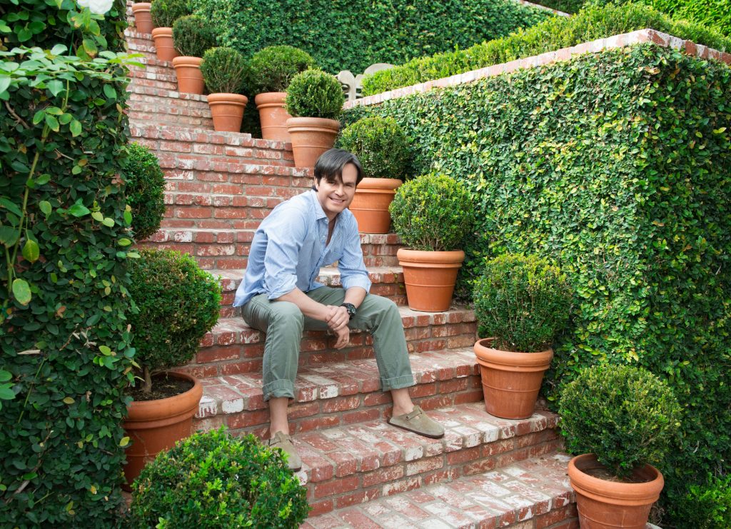 Mark D. Sikes at home in L.A. 