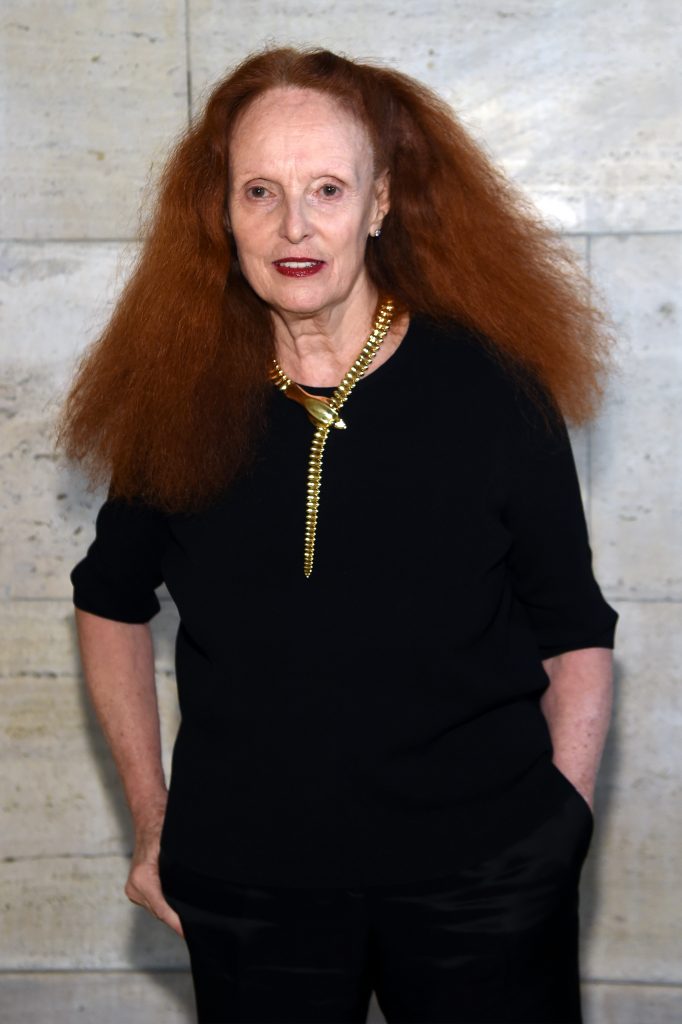 Grace Coddington at Tiffany Blue Book Gala