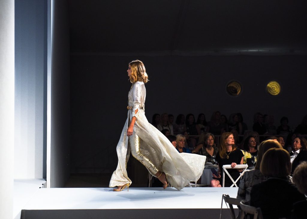 Models breezed down the runway in Herrera's 2016 Resort collection.