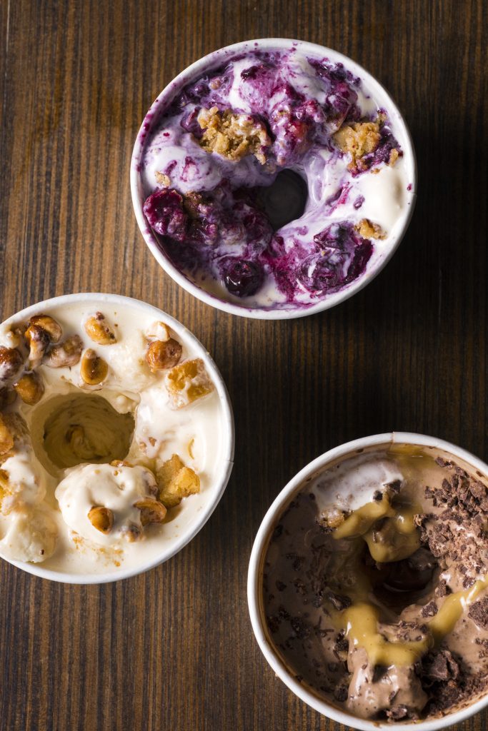 Shake Shack's concretes, which combine frozen custard with a bevy of mix-ins, are another signature menu item. 