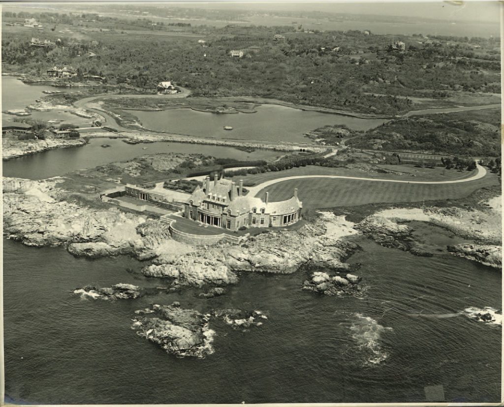 Seafair, Betty Blake's home in Newport, Rhode Island, circa 1950s