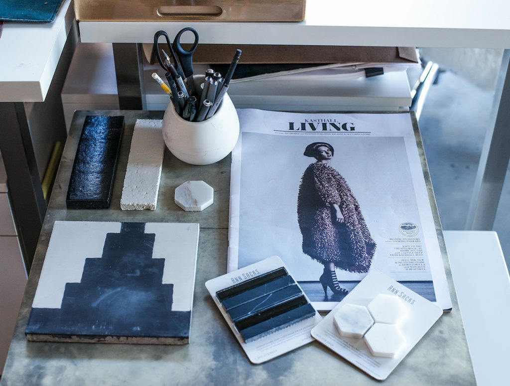 Samples for a residential remodel project