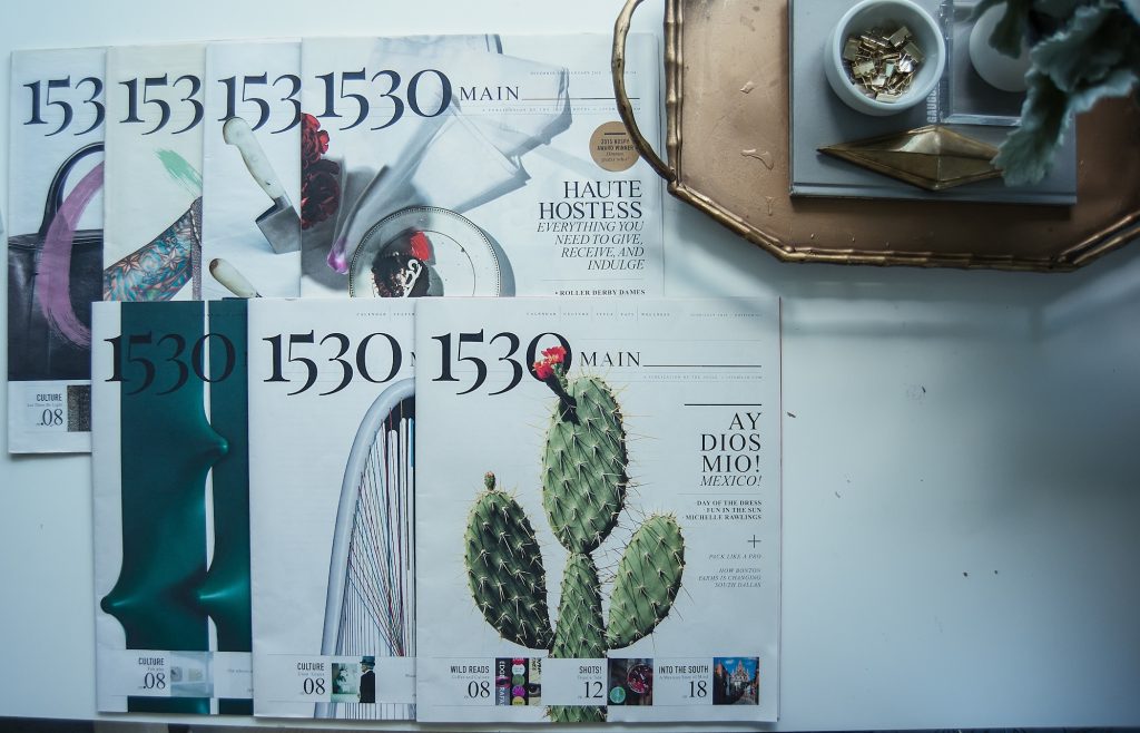 "1530 Main," the Joule's publication, conceived and produced by Swoon, the Studio and Headington Companies