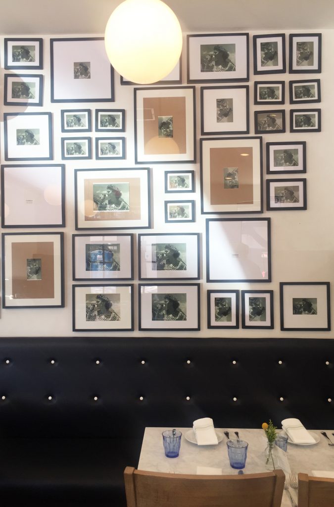 A photo wall will soon showcase friends, family, and all things Eloise Nichols. 