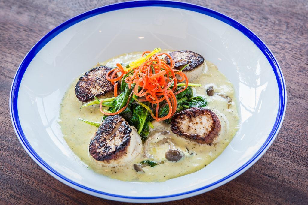 Vanilla scallops (Photo by Thomas Garza)