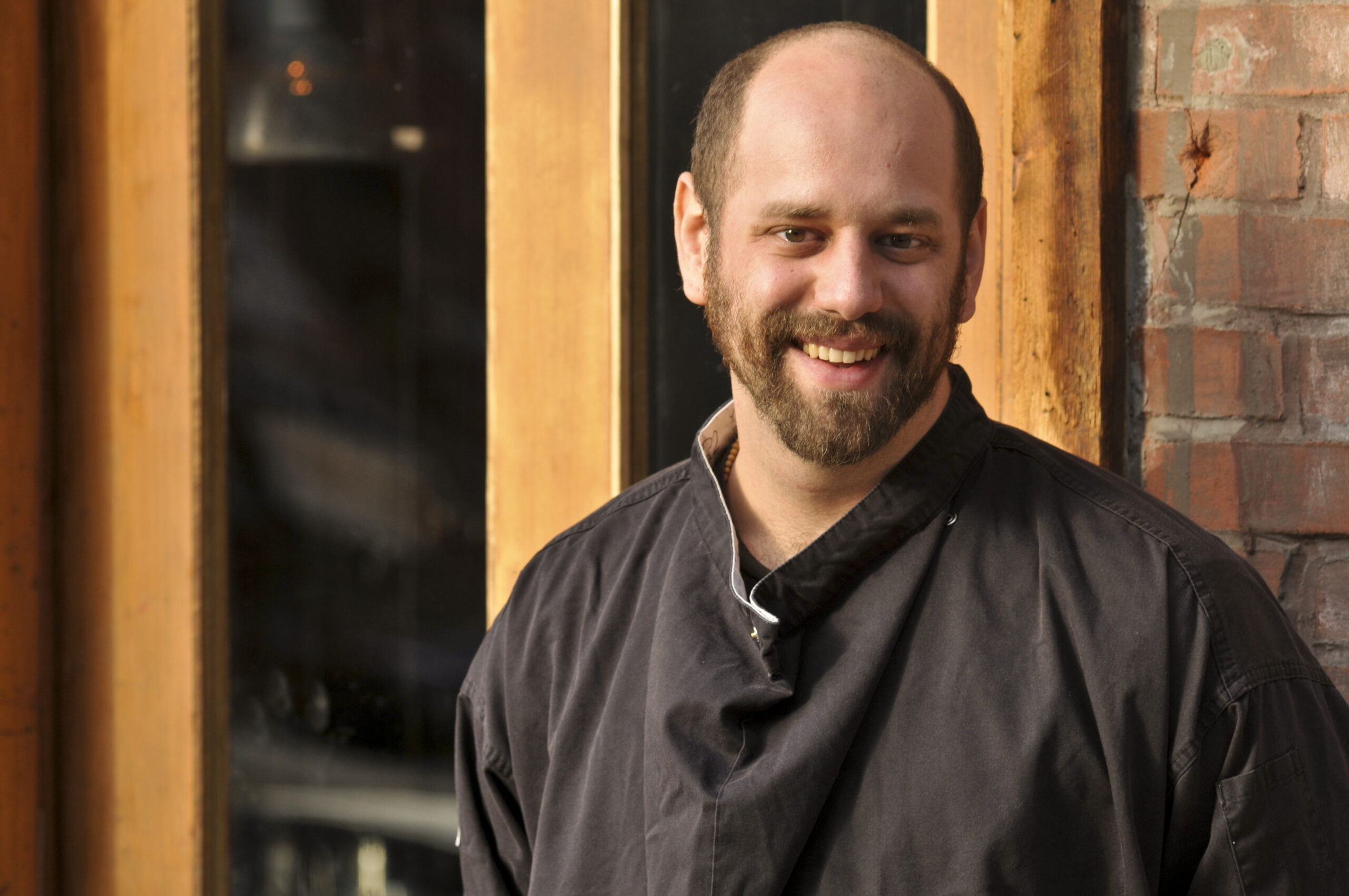 Jacques Gautier, chef and owner at Palo Santo, makes a beautiful taco.