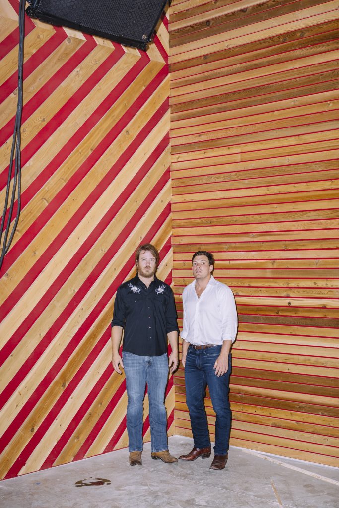 Will Thomas and Will Garwood wanted White Oak to look like an old-time concert hall inside.