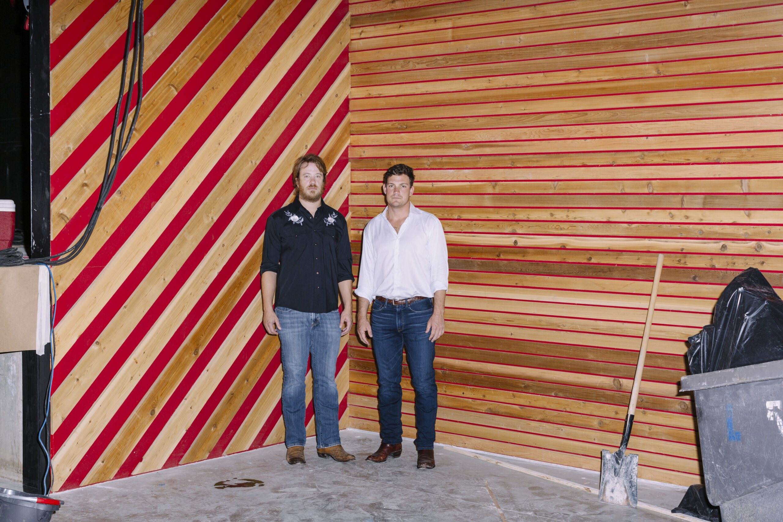 Will Thomas and Will Garwood solidified their plans in a Whole Foods Park lot.