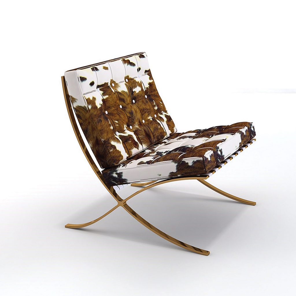 Knoll Barcelona chair available in Forty Five Ten's home section. 