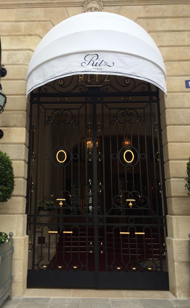 Bolke said he's most excited to see the new Ritz in Paris.