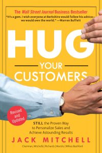 Goyer recently read "Hug Your Customers," a retail novel, by Jack Mitchell. 