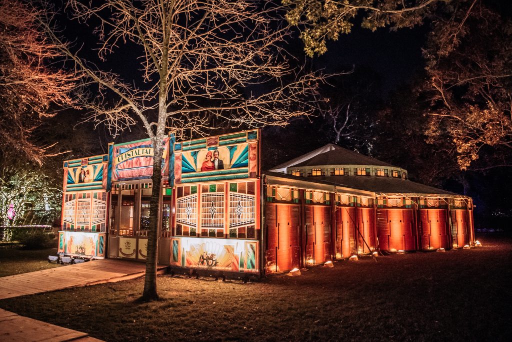 a new christmas village is rising in houston snowballs bayou bend christmas village