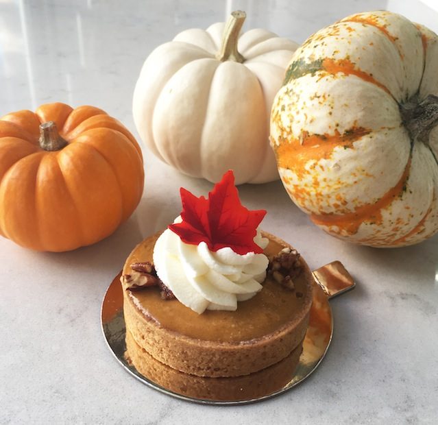 Pecan pumpkin mouse tart (Photo courtesy Bisous Bisous Patisserie)