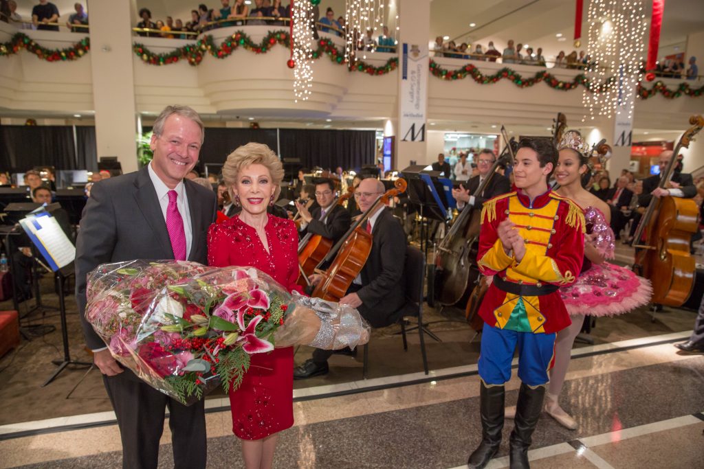 178_HM_PlatinumConcert2016.JPG_Houston Methodist Platinum Program Holiday Celebration featuring the Houston Symphony Holiday Concert in the Crain garden December 13, 2016. (Photo by Richard Carson)

***DOWNLOAD INSTRUCTIONS***
Download full resolution individual photos by clicking the "down" arrow below the preview images on the right hand side of the page. You can download all the images by clicking "download all" above the preview. 

This cloud based gallery will be available for three months in order to enable you to download all of the photos to your computer for safe long term storage. While the gallery may be in the cloud for longer than this time you should endeavor to file and secure the photos for future use in whatever manner you deem appropriate.