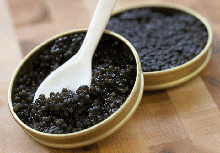If you love me, you'll send me caviar for Christmas. While everyone knows Petrossian, there are other sources such as Caviar Express which is currently having a sale with a 4.5 ounce tin of Russian Ossetra marked down from $650 to $495 with free overnight shipping. Check out the website for a number of December bargains. http://bit.ly/2gpZet7