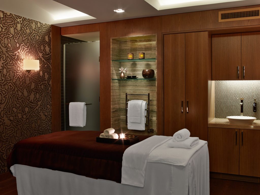 The Spa at The Joule just introduced a bunch of new services, including cupping (à la Michael Phelps), brow microblading, and its Sapphire 3 Oxylight facial. The spa's treatment room looks so inviting ... Visit <a href="http://www.thejouledallas.com/">thejouledallas.com</a> for details.