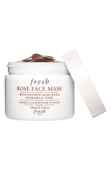 <a href="http://www.sephora.com/rose-face-mask-P12336">Fresh's rose mask</a> is wonderful because you can use it daily to hydrate and soothe redness. $62, online and at Sephora.