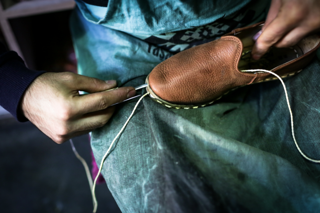 A handcrafted Sabah shoe (Photo courtesy Sabah House)