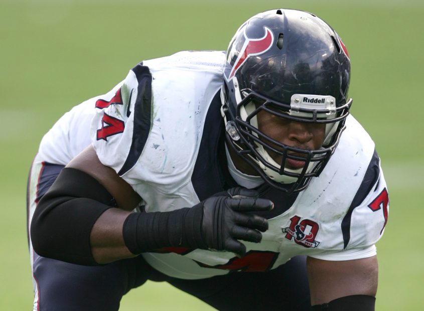 Wade Smith protected quarterbacks for the Texans, but now he's making an off-field Super Bowl impact.