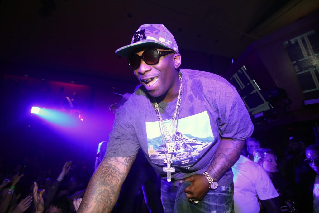 HOUSTON, TX - FEBRUARY 04:  Recording artist DoBrown attends the Playboy party with TAO Group at Spire Nightclub on February 4, 2017 in Houston, Texas.  (Photo by Christopher Polk/Getty Images for Playboy)