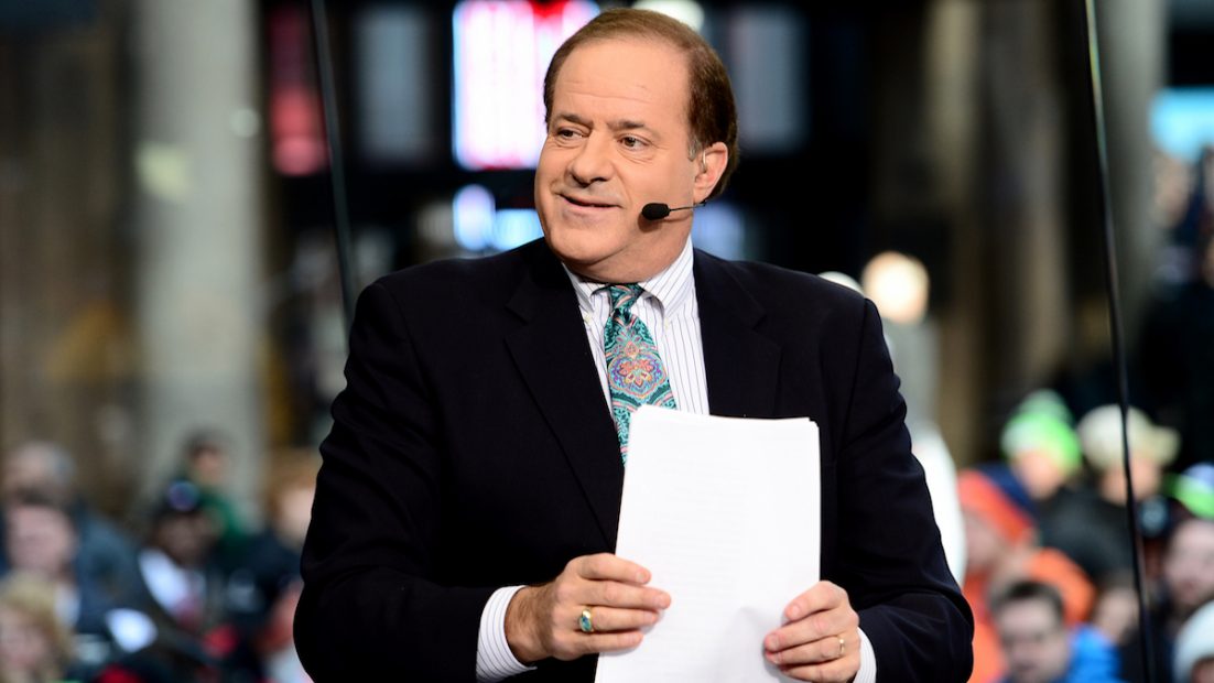ESPN's Chris Berman is finding Houston's party scene just to his liking.