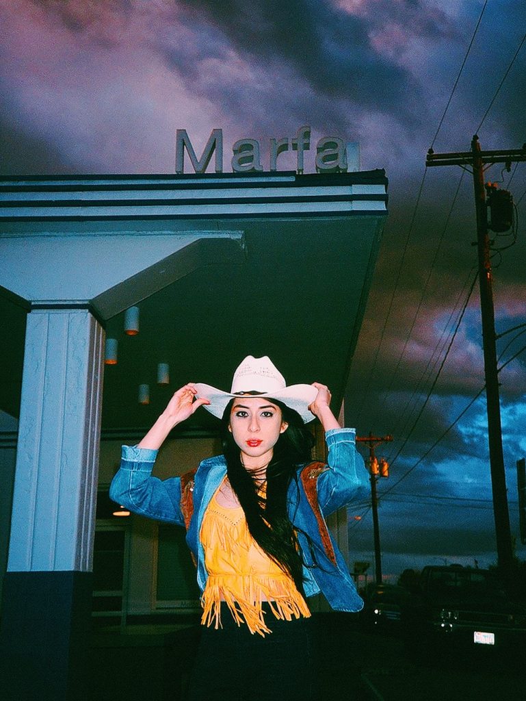Sarah Reyes in Marfa