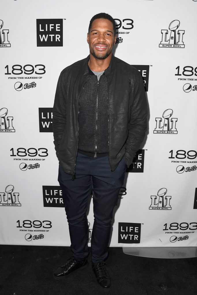 Houston native Michael Strahan. (Photo by Frazer Harrison/Getty Images)