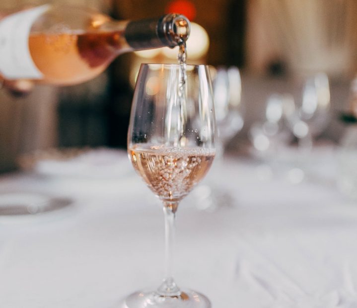 Valentine's Day is not complete without a romantic meal and glass of bubbly. (Photo courtesy Rosewood Mansion on Turtle Creek)