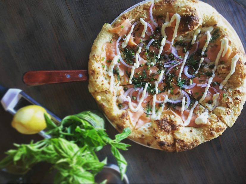 We're heading to Pie Tap's newest location for brunch to try its smoked salmon pie.