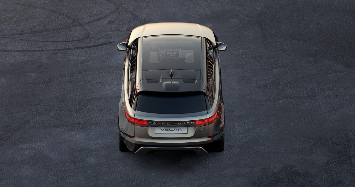 Land Rover launches the new Velar in 2018.