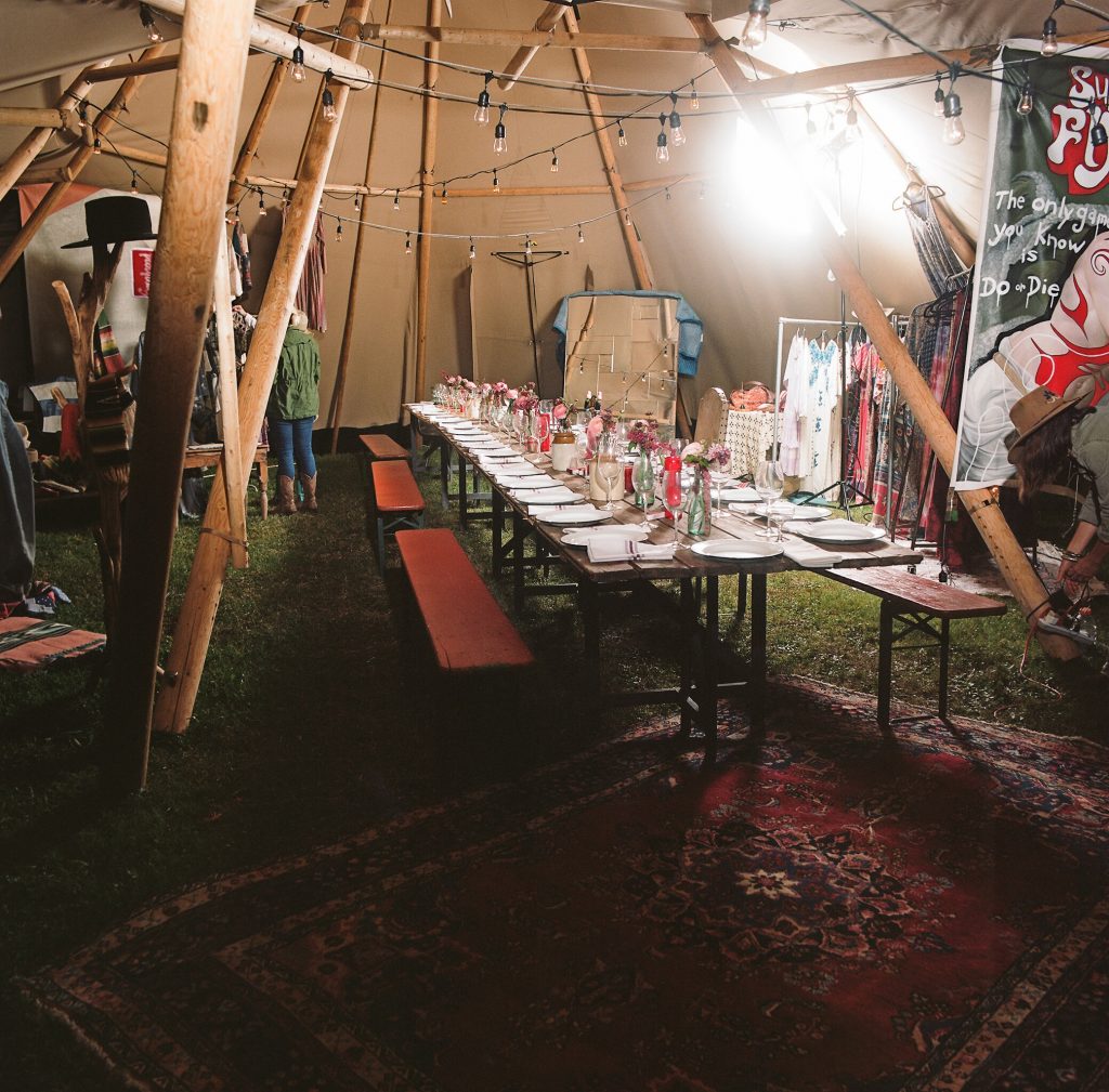 Scenes from Rancho Pillow's Feast in the Field. (Photo by Denise Prince) 