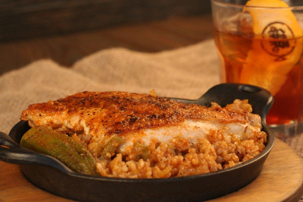 Bosscat's Cajun brick chicken 