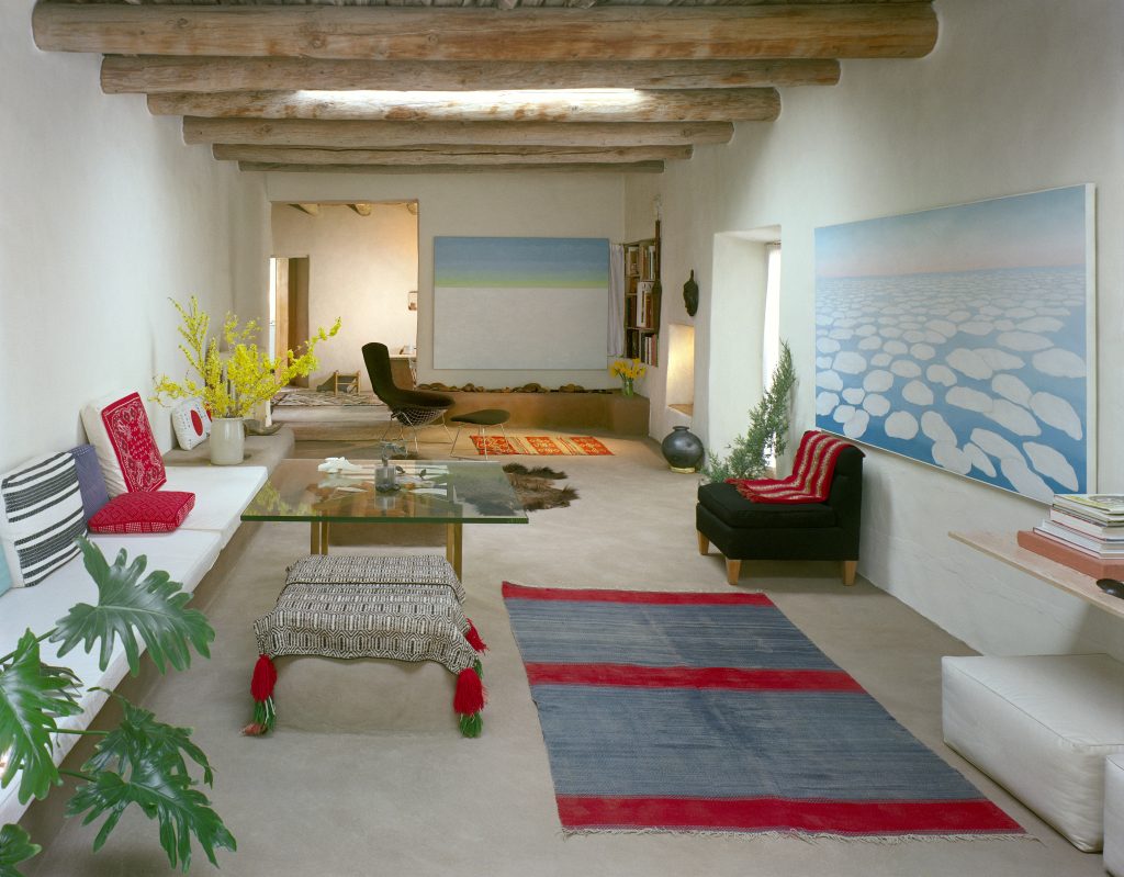 A room at Georgia O’Keeffe’s home, Abiquiu (Photo by Myron Wood)
