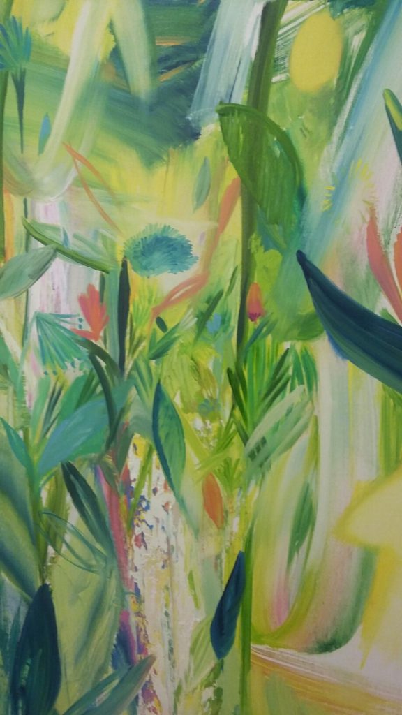 Miki Mochizuka's "Ns," 2017, at Misako and Rosen, a tremendous buy at $6,000, underscored that this Fair was not about the shiny and brand name.