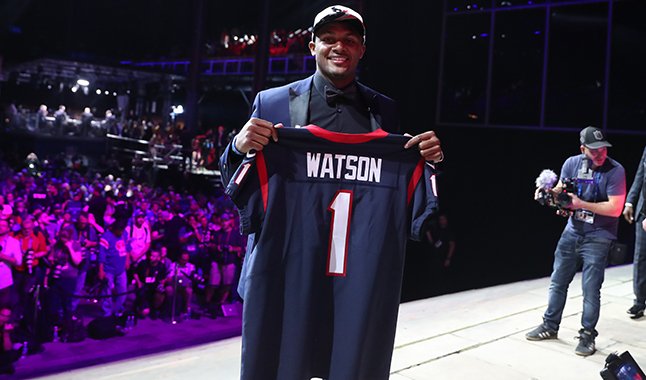Deshaun Watson is a Houston Texan and everything's changed for Bob McNair's franchise.