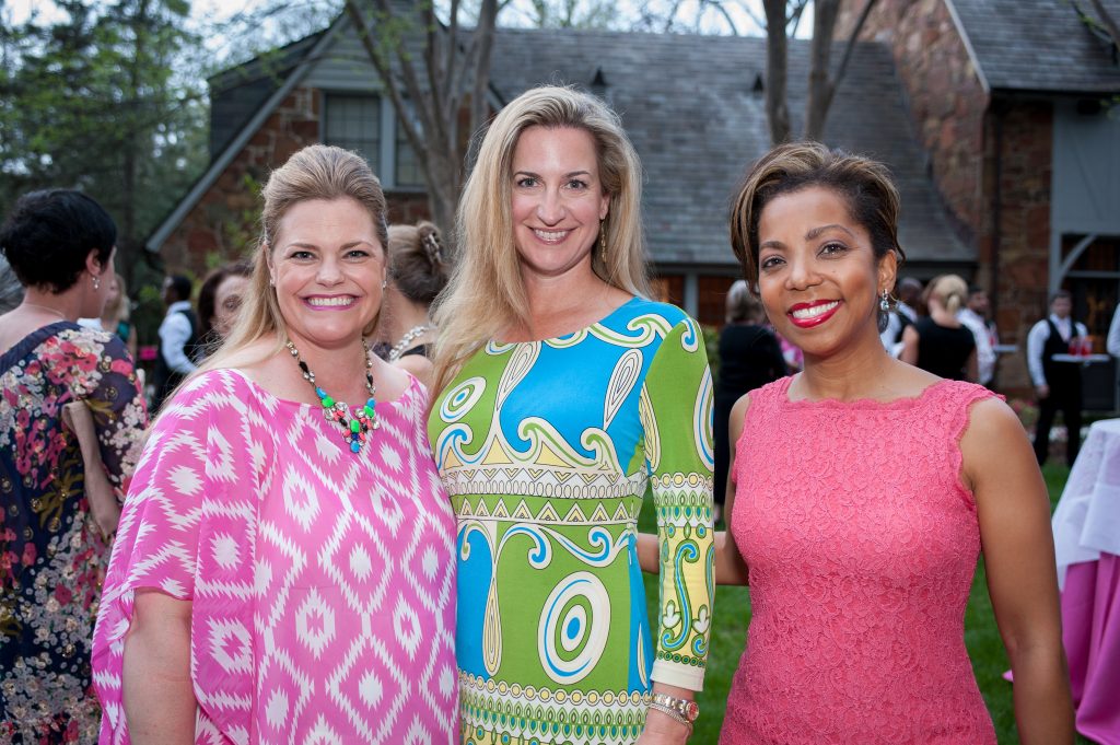 Heather Centurioni, Kitsy Shelton-Haiman, Annika Cail at Girls Party 2014