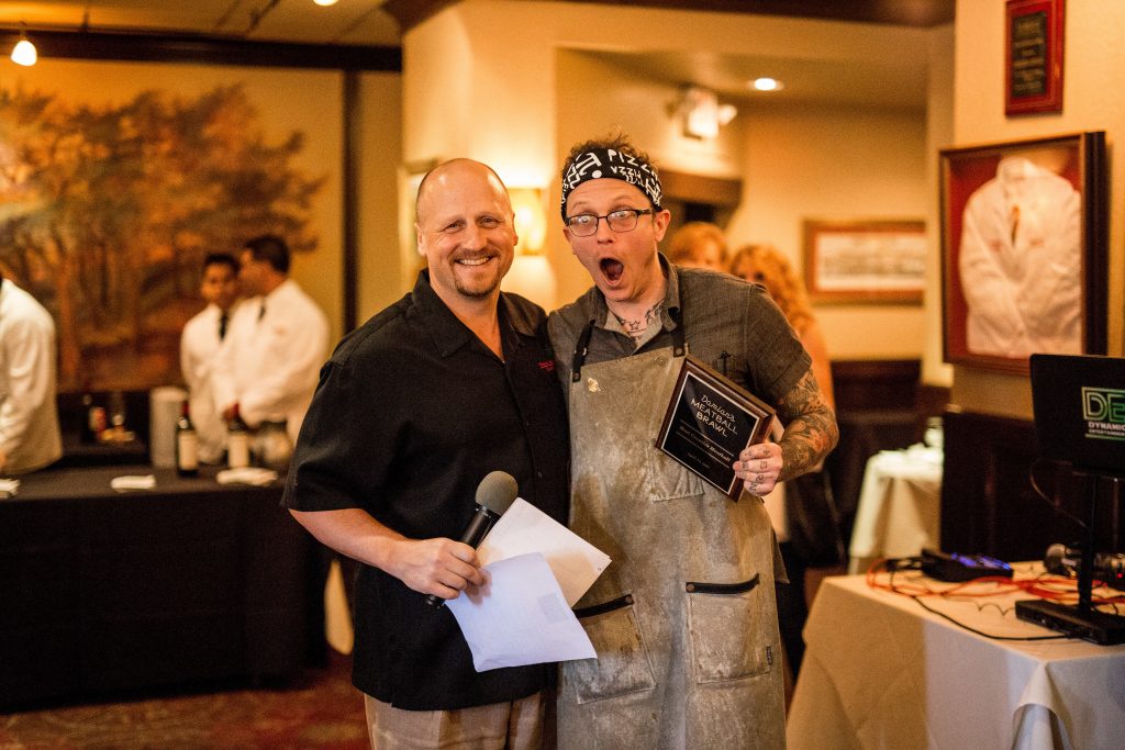 Johnny Mandola and Pi Pizza Chef Anthony Calleo