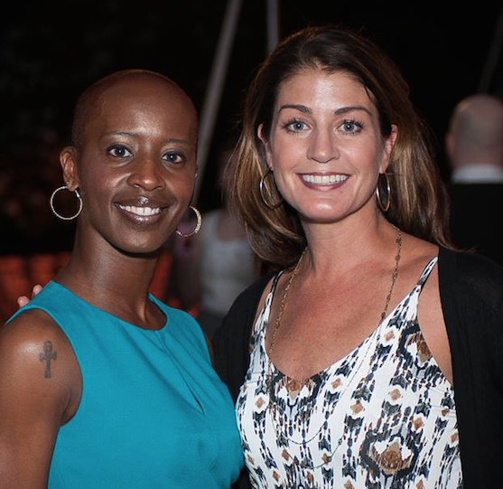 Michelle Gibson, Lisa Hennings at Girls Party 2014