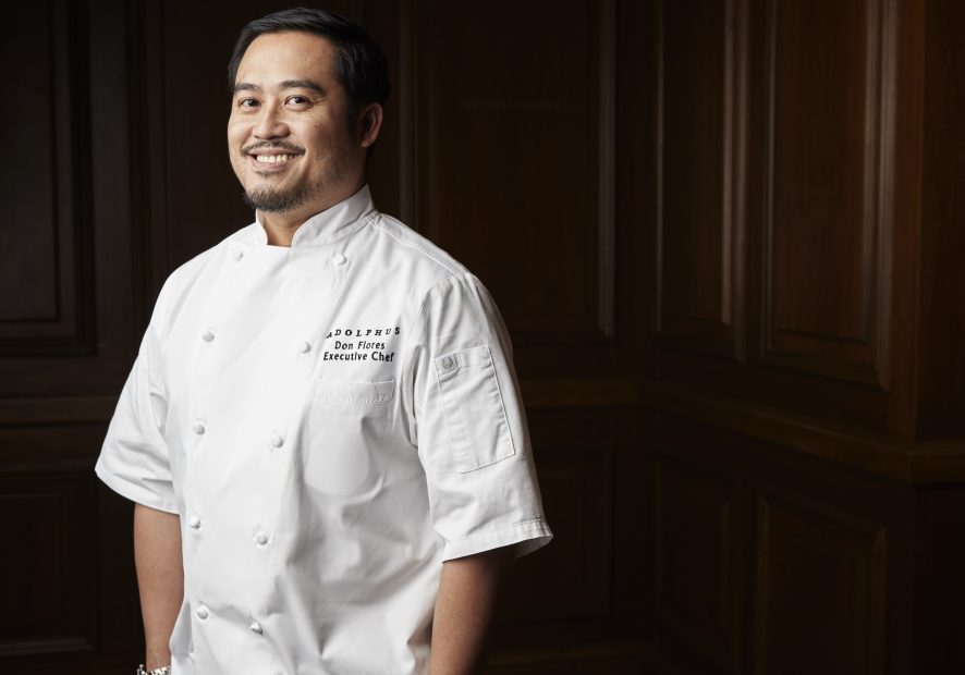 Chef Don Flores will command the kitchen at City Hall Bistro, the new restaurant inside the iconic Adolphus hotel.