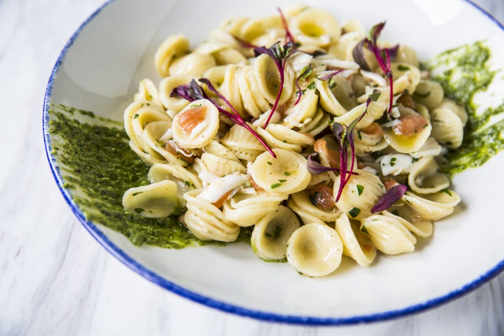 Craving pasta? Try Star Fish's orecchiette with lump crabmeat. 