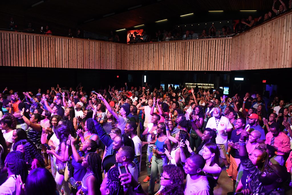 Trap Karaoke packed White Oak Music Hall. 